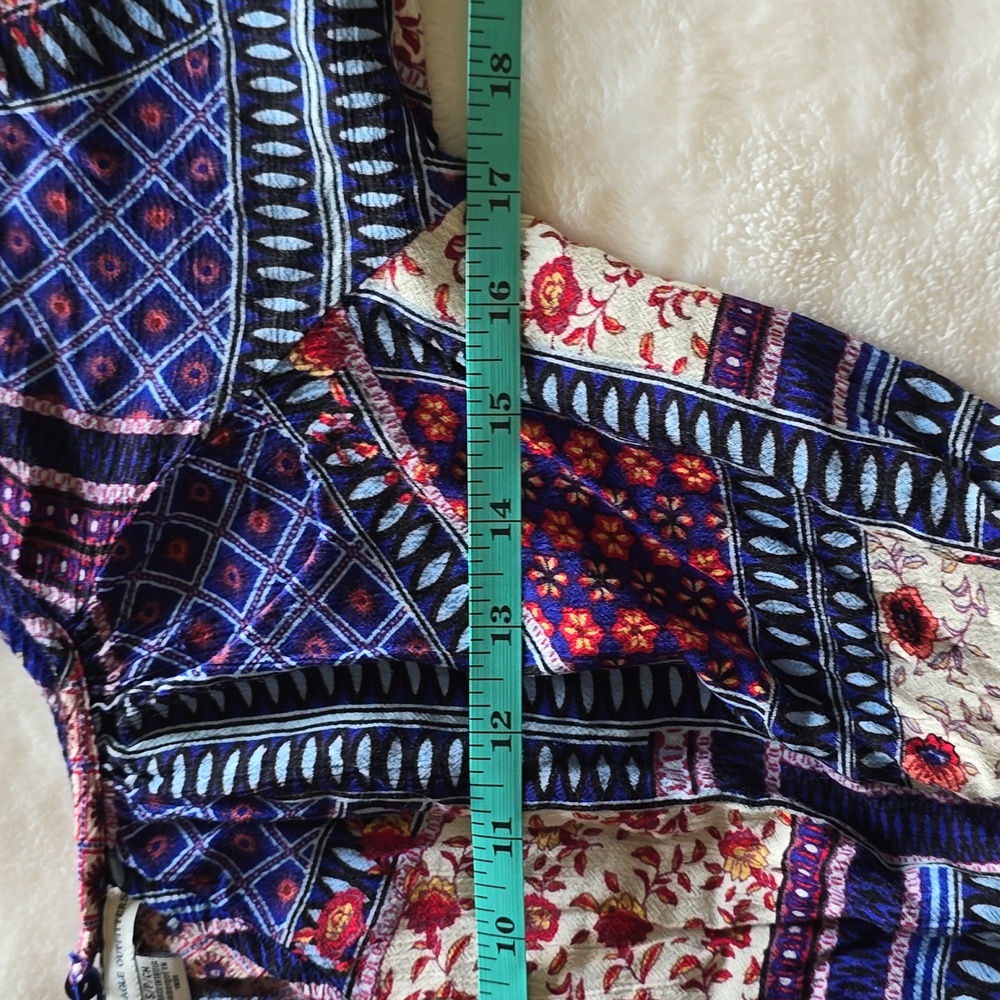 American Eagle Outfitters Patchwork Pattern Dress… - image 10